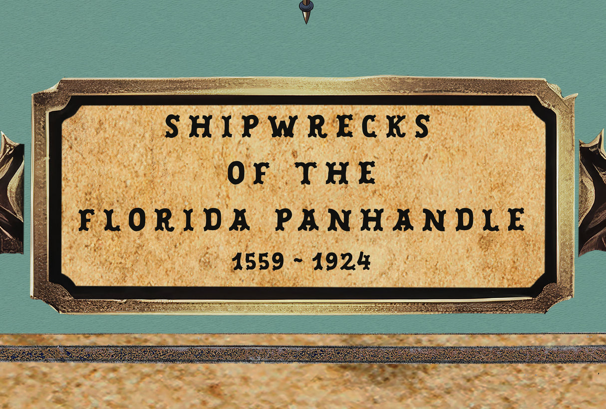 Shipwreck Map of the Florida Panhandle
