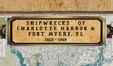 Shipwreck Map of Charlotte Harbor Florida Fort Myers Area