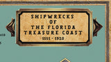 Shipwreck Map of the Florida Treasure Coast Vero Beach