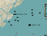 Shipwreck Map of Georgia