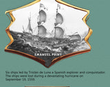 Shipwreck Map of the Florida Panhandle