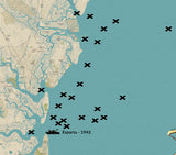 Shipwreck Map of Georgia
