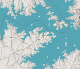 2025 Map of Lake Murray South Carolina