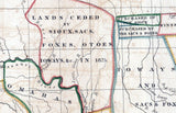 1834 Map of the Western Territory & Indian Territory