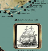 Shipwreck Map of the Florida Panhandle
