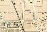 1877 Map of Clifton Passaic County New Jersey
