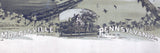1893 Panoramic Map of Morrisville Bucks County Pennsylvania