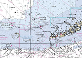 1996 Nautical Map of Tampa Bay Oil & Gas Leasing Areas