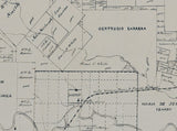 1896 Farm Line Map of Goliad County Texas