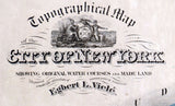 1865 Map of the City of New York