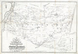 1850 Map of The Town of Livingston Germantown & Clearmont New York