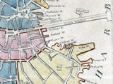 1805 Map of Boston Massachusetts
