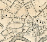 1857 Map of Cambridge Massachusetts