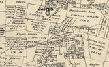 1879 Map of Jasper County Texas