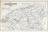 1879 Map of Washington County Texas
