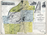 1895 Map of Floyd County Georgia
