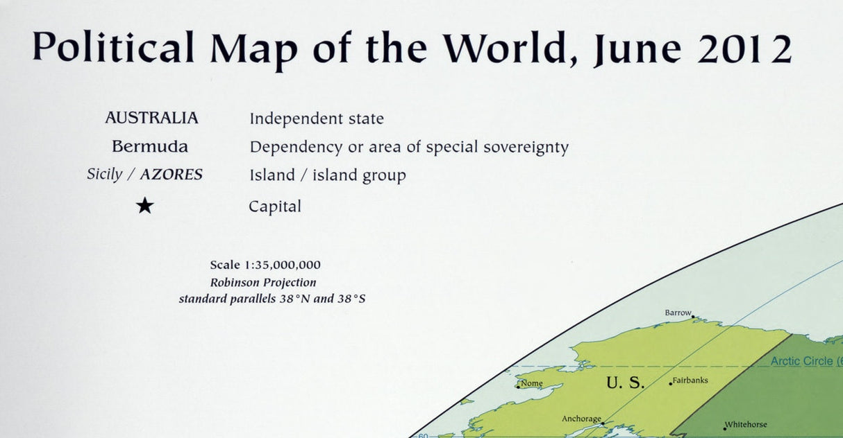 2012 Political Map of the World