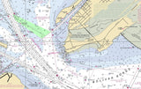 2011 Nautical Map of Galveston Bay Texas