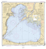 2011 Nautical Map of Lake Saint Clair