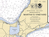 2011 Nautical Map of Martha's Vineyard