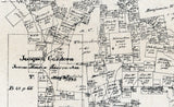 1880 Farm Line Map of Shelby County Texas