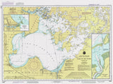 1990 Nautical Map Lake of the Woods Minnesota