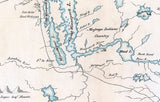 1785 Map of The Great Lakes and Hudson Bay