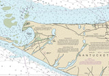 2014 Nautical Map of Nantucket Island Massachusetts