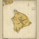 1917 Map of Hawaii