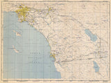 1950 Aeronautical Map of San Diego Region