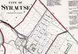 1859 Map of Onondaga County New York