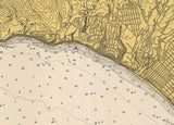 1948 Nautical Map of Santa Monica Bay California