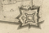 1778 Map of Saint Augustine Florida