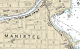 2015 Nautical Map of Manistee Harbor Manistee County Michigan