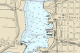 2015 Nautical Map of White Lake Michigan