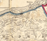 1858 Map of Saint Lawrence County New York