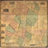 1859 Map of Herkimer County New York