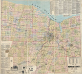 1887 Map of Monroe County New York with Farm Names