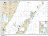 2016 Nautical Map of Upper Green Bay to Baileys Harbor Door County Wisconsin