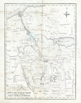 1848 Map of Onondaga County New York
