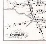 1857 Map of Lewis County New York