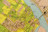 1900 Map of Alexandria County Virginia