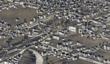 1885 Panoramic Map of Rutland Vermont