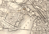 1881 Map of Boston Massachusetts