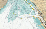 1918 Nautical Map of Buffalo Harbor Lake Erie