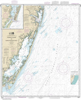 2016 Nautical Map of Fenwick Island to Ocean City Inlet