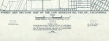 1906 Map of Los Angeles Oil Fields California