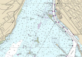 2012 Nautical Map of Buffalo Harbor New York Lake Erie