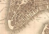 1834 Map of New York City