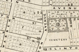 1836 Map of Highgate Franklin County Vermont